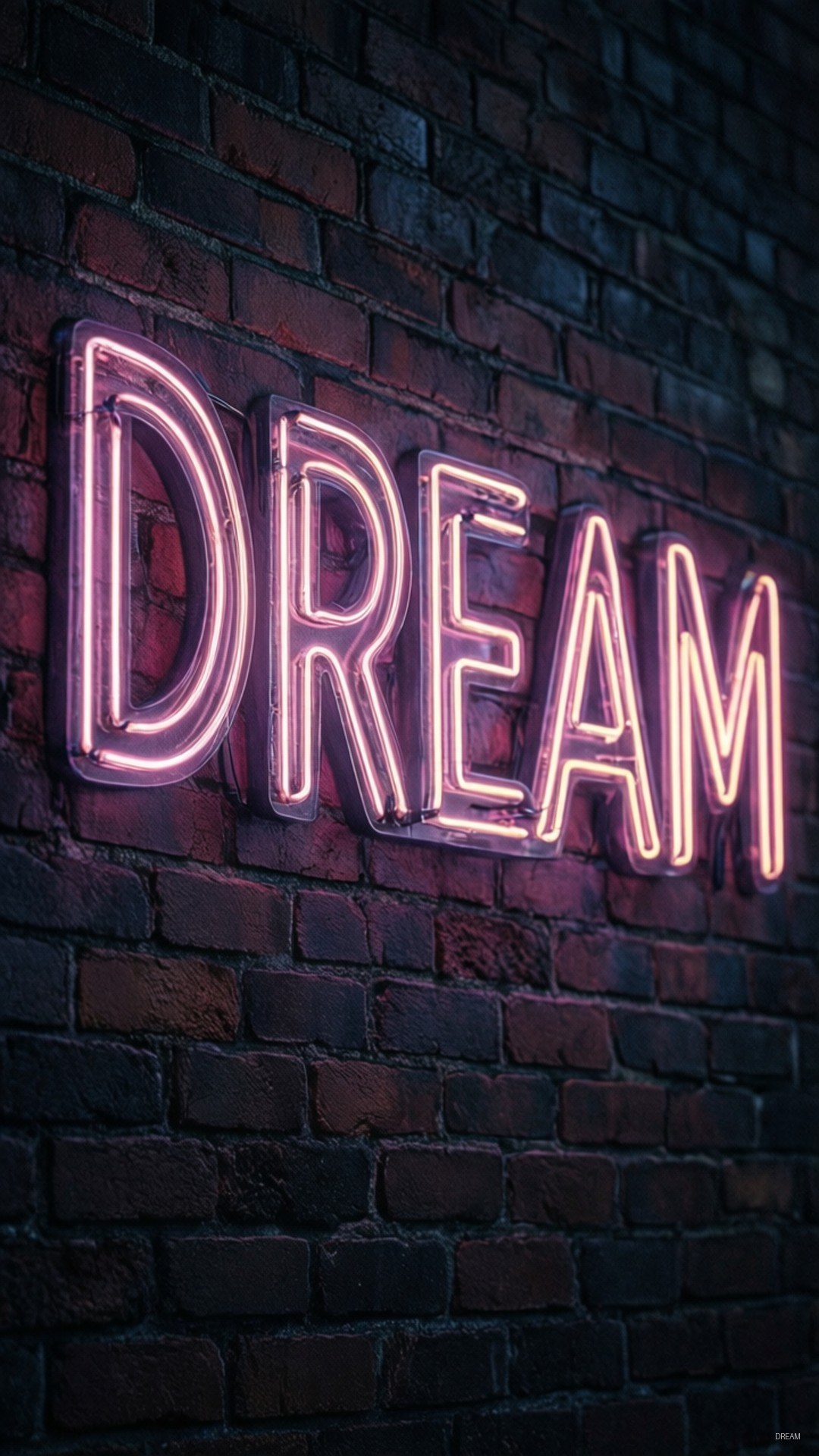 Rüya Neon Tabelası Duvar Kağıdı
