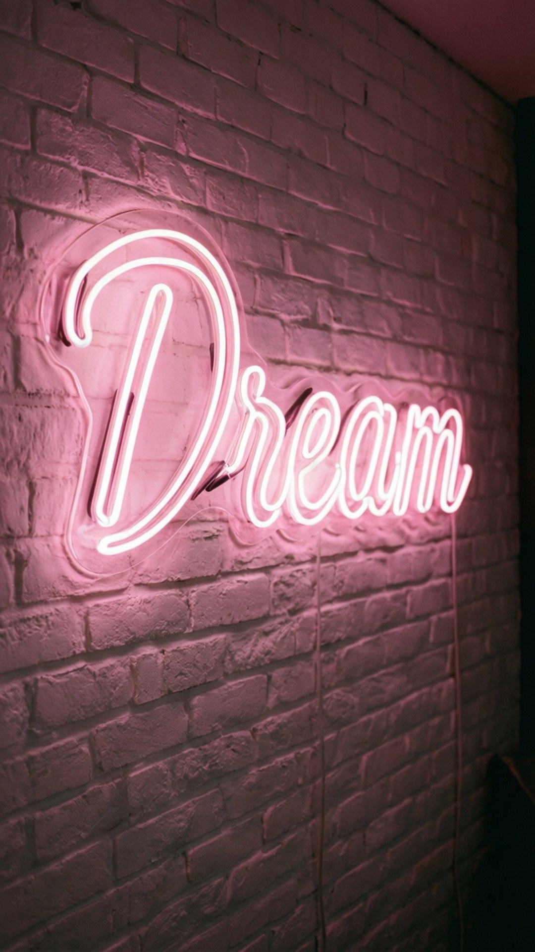 Rüya Neon Tabelası Duvar Kağıdı