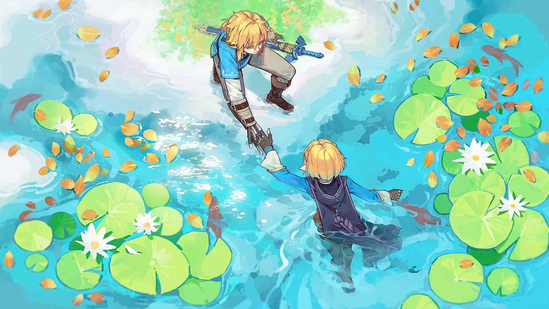 Rüzgarların Kahramanı Link, The Legend of Zelda Maceralarında Duvar Kağıdı