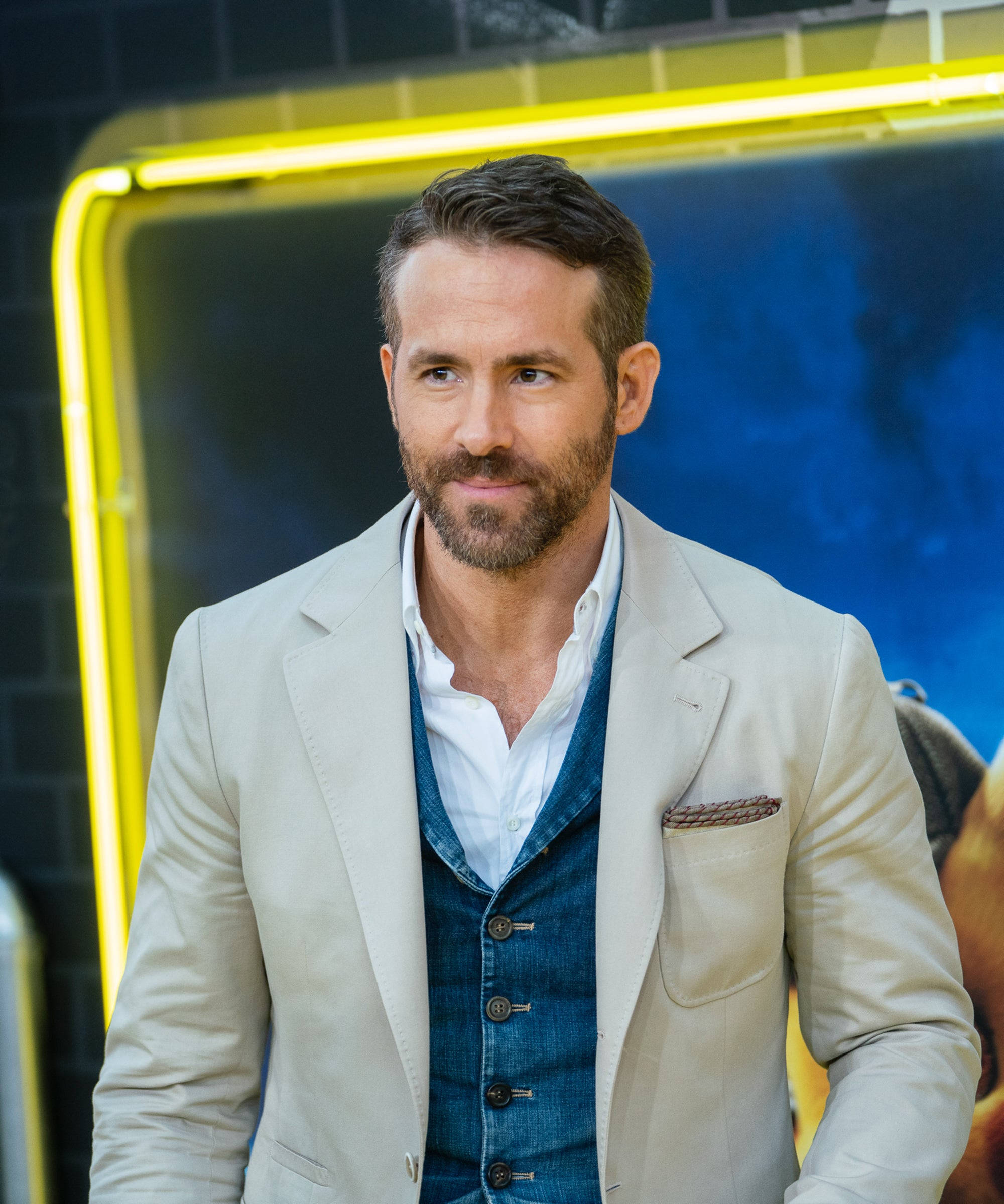 Ryan Reynolds Dedektif Pikachu Duvar Kağıdı
