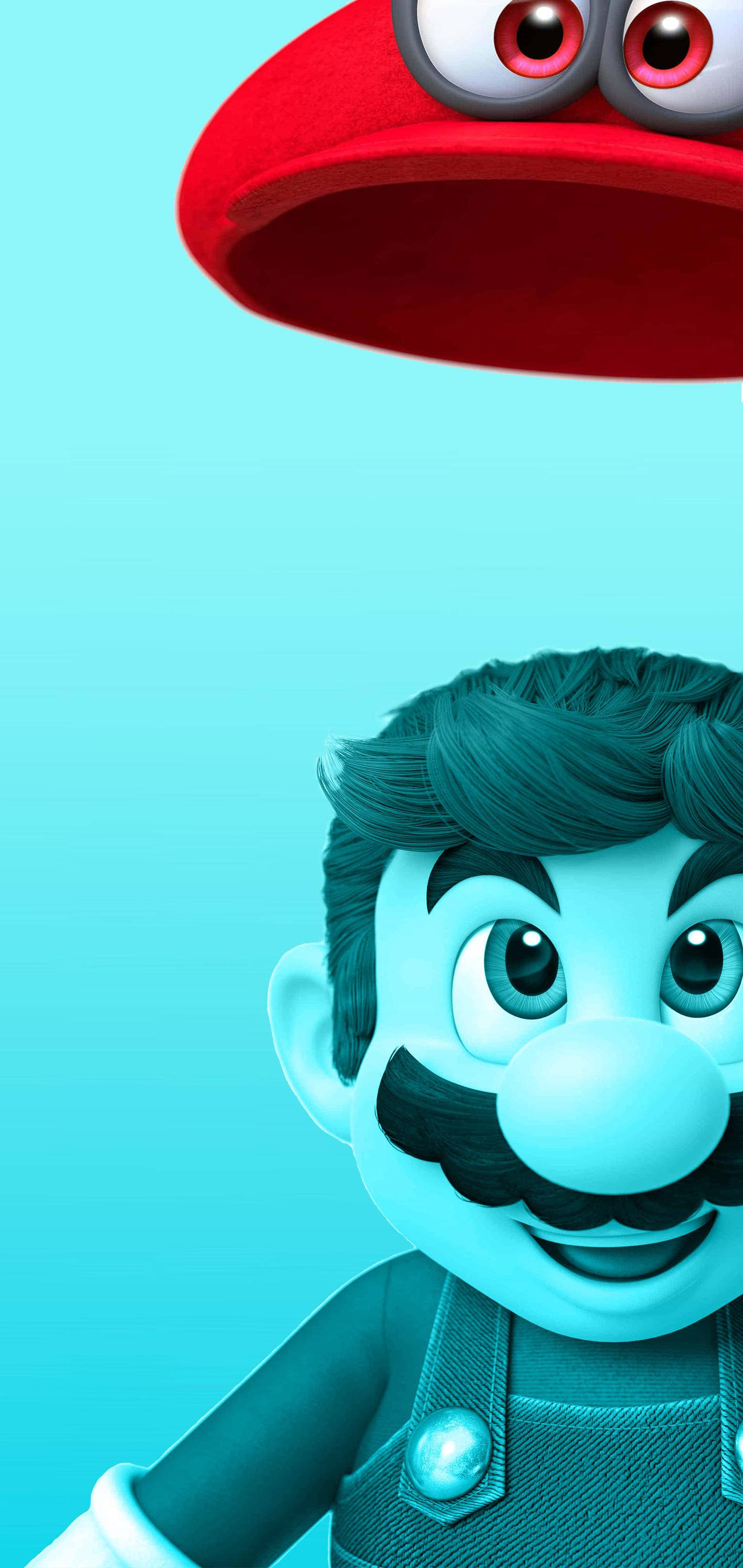 S10+ Süper Mario Oyun Duvar Kağıdı