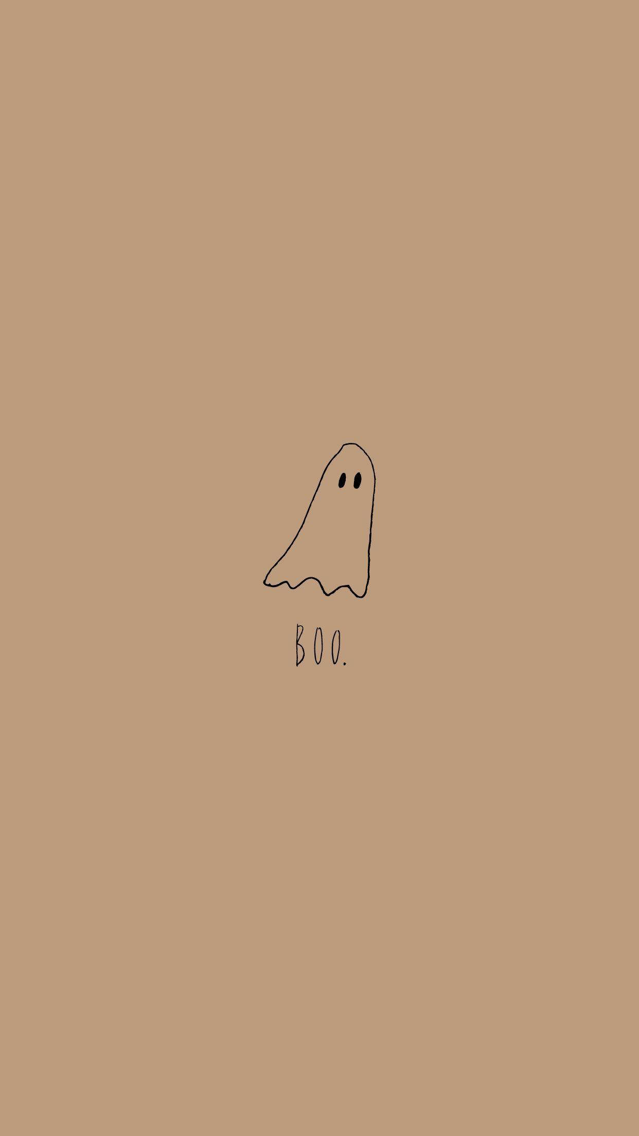 Sade Estetik Boo Duvar Kağıdı