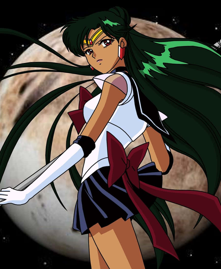 Sailor Pluto, zaman ve uzayın koruyucusu Duvar Kağıdı