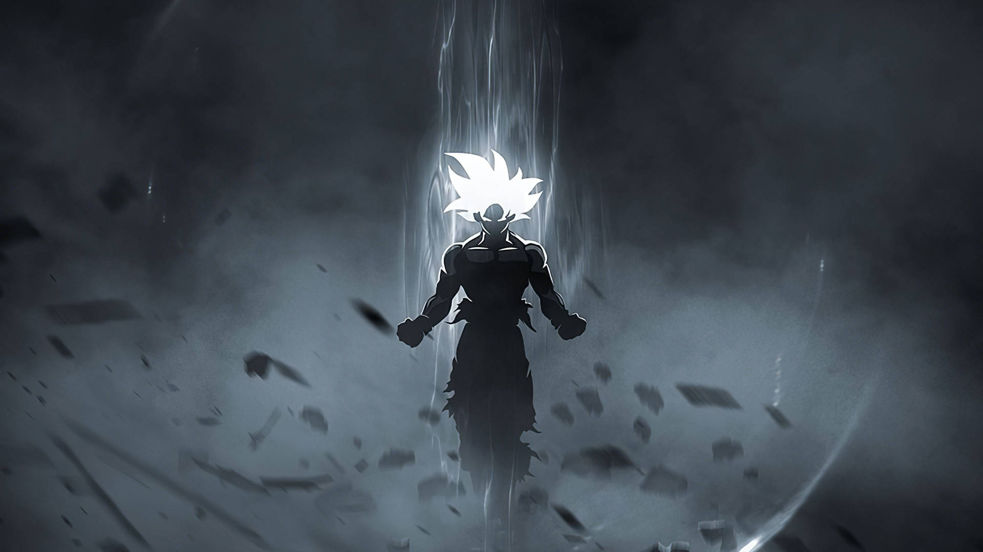 Saiyan Tanrısı Goku DBZ 4K — Dragon ball z GIF Duvar Kağıdı
