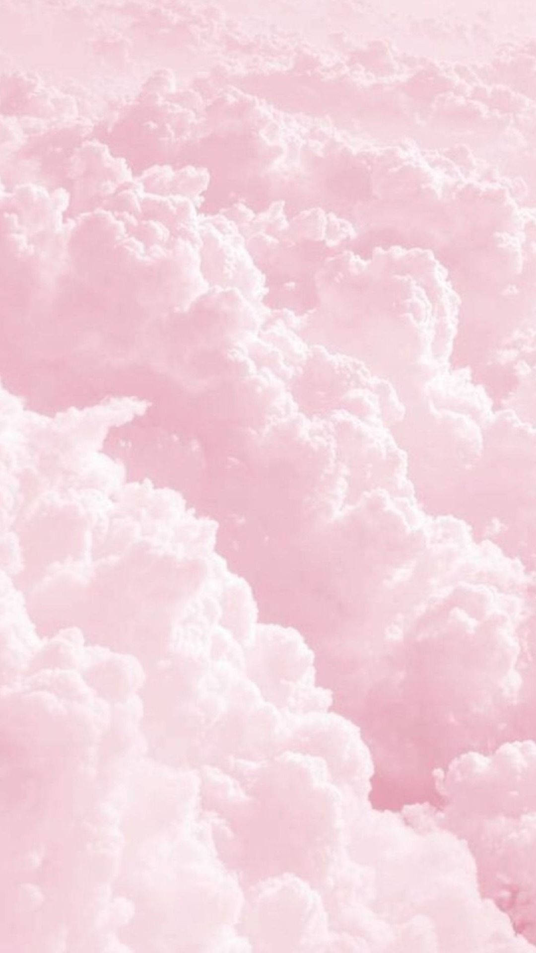 Sakinleştirici Pembe Gökyüzü Estetiği Duvar Kağıdı
