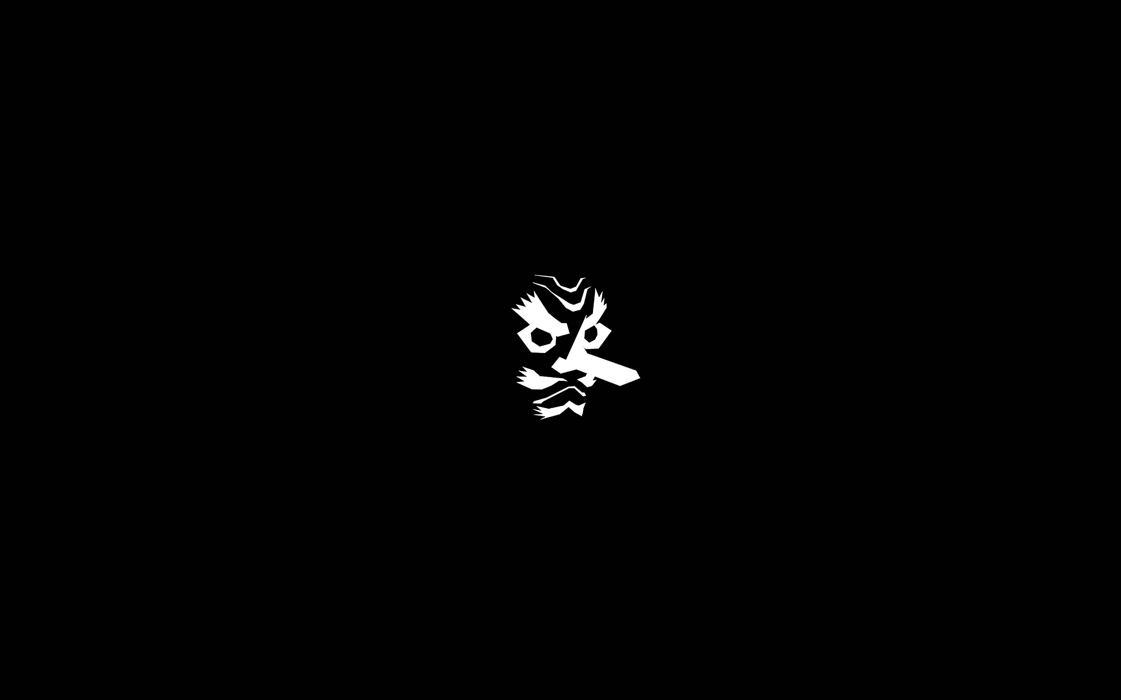 Sakonji Beyaz Demon Slayer Maskesi Duvar Kağıdı