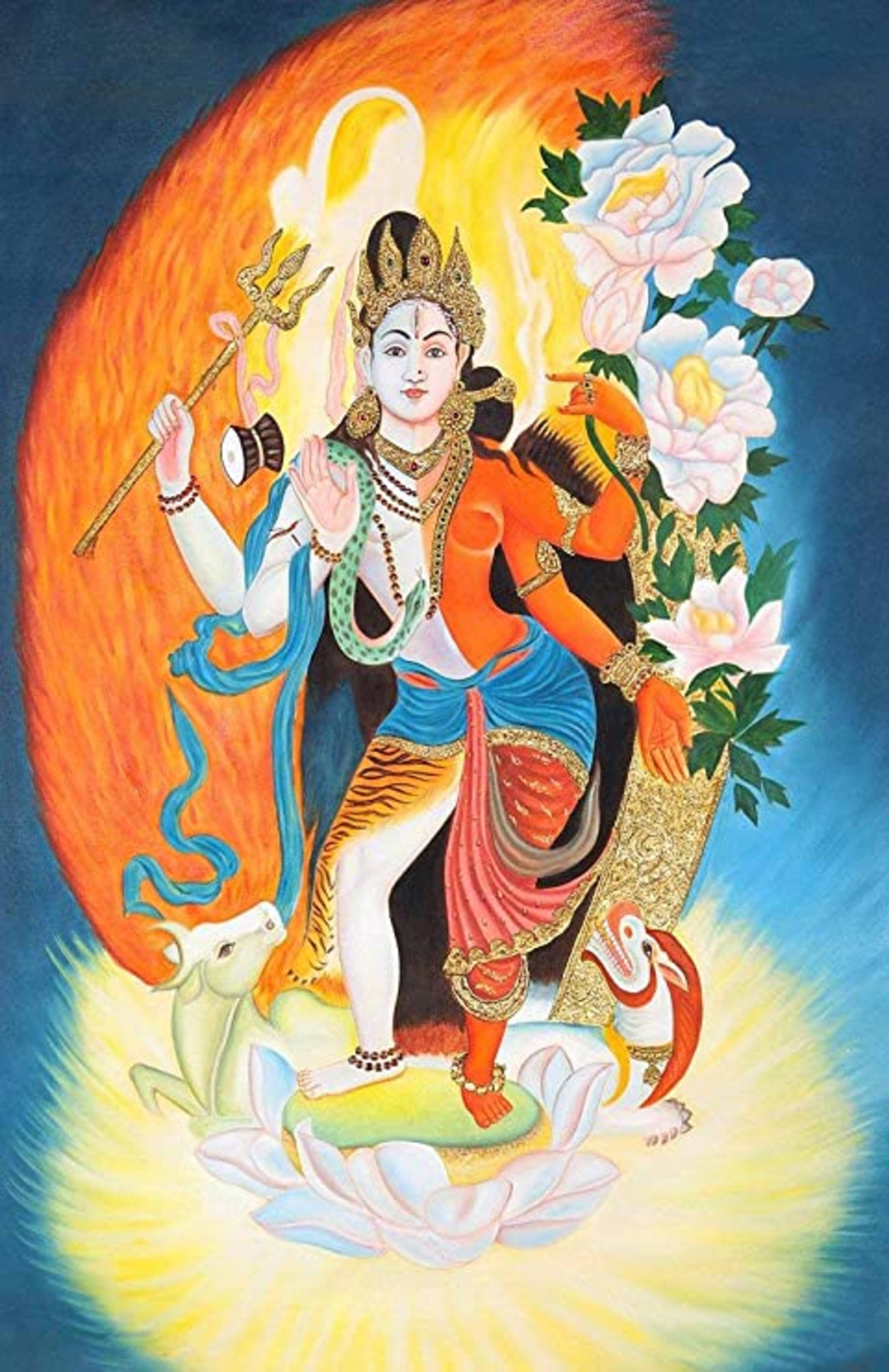 Şakti İnancında Hindu Tanrısı Duvar Kağıdı