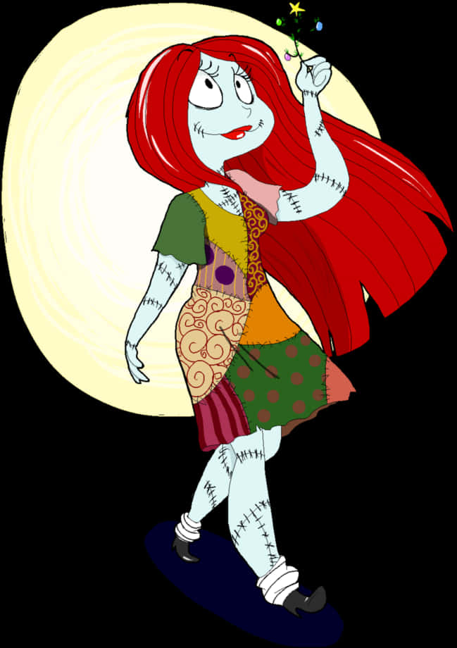 Sally Ay Işığı Parıltısı Duvar Kağıdı