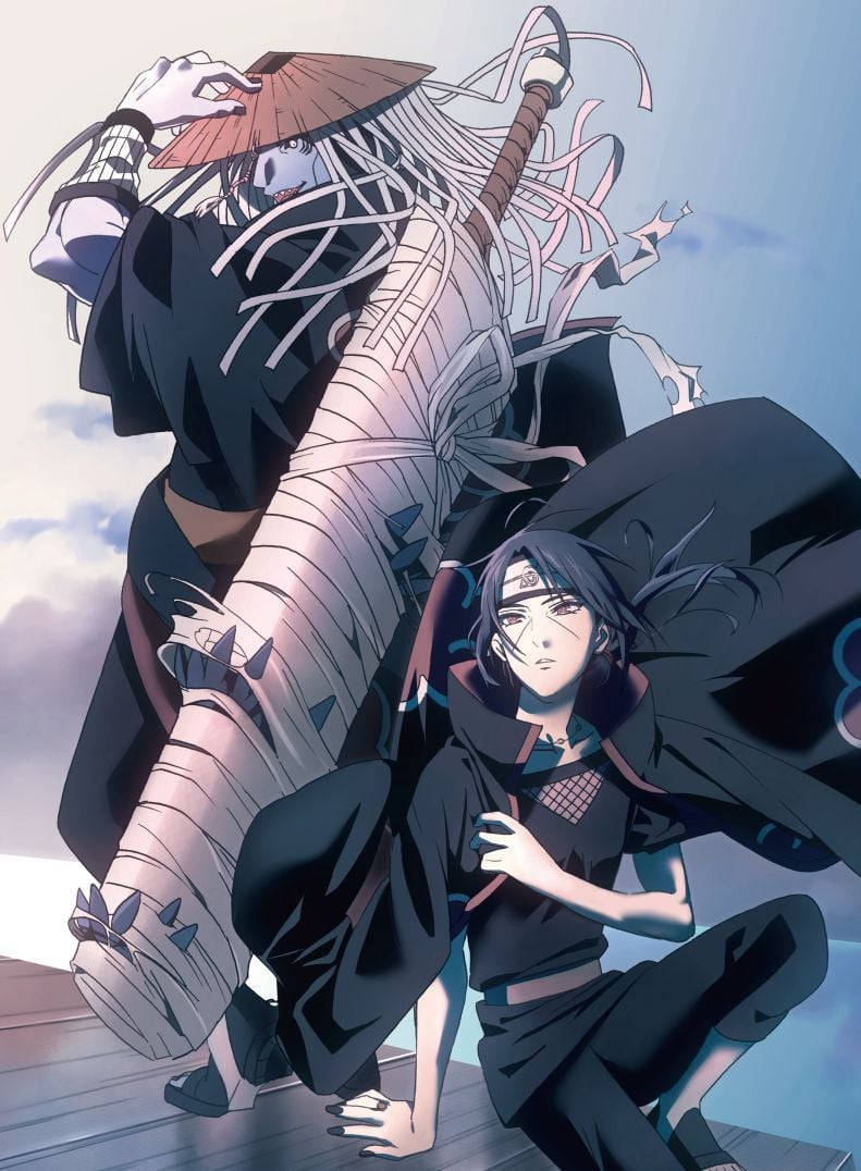 Samehada, Itachi ve Kisame Arasında Duvar Kağıdı