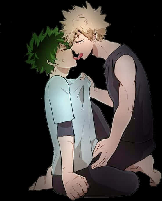 Samimi An Anime Karakterleri Duvar Kağıdı