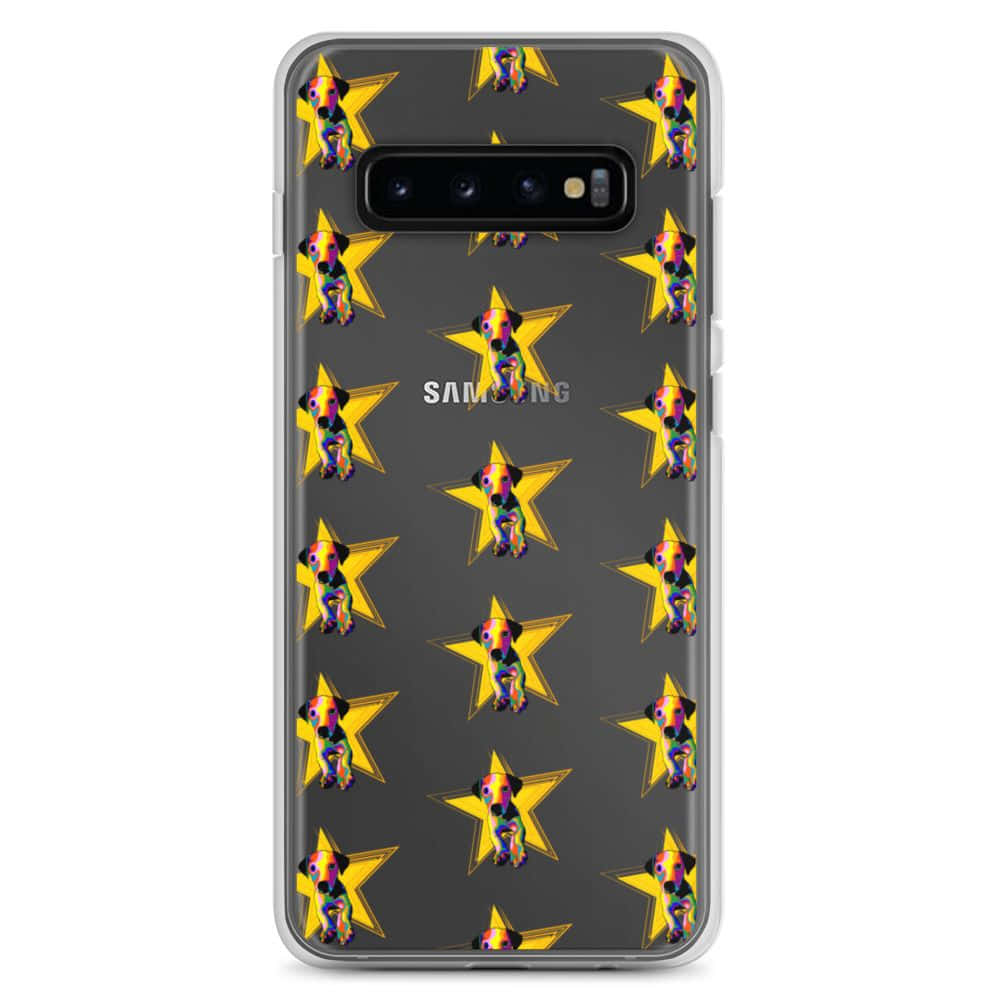 samsung galaxy s10 kılıfı sarı yıldız desenli Duvar Kağıdı