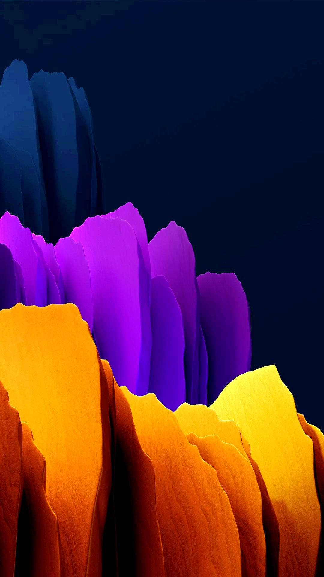 Samsung S21 Ultra 3D Fırça Darbeleri Duvar Kağıdı