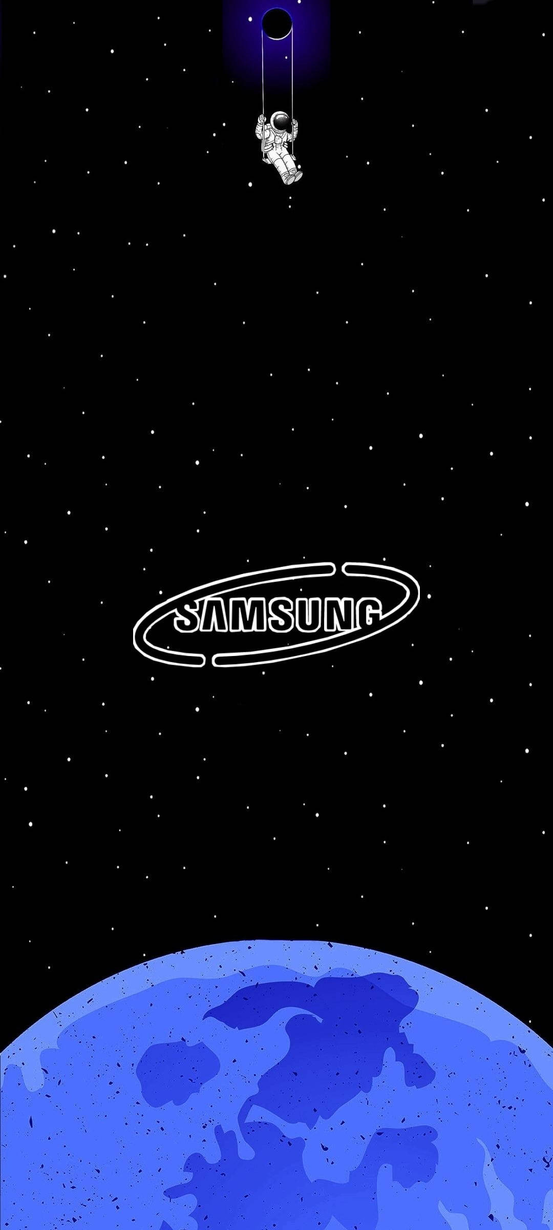 Samsung S21 Ultra Sallanan Astronot Duvar Kağıdı