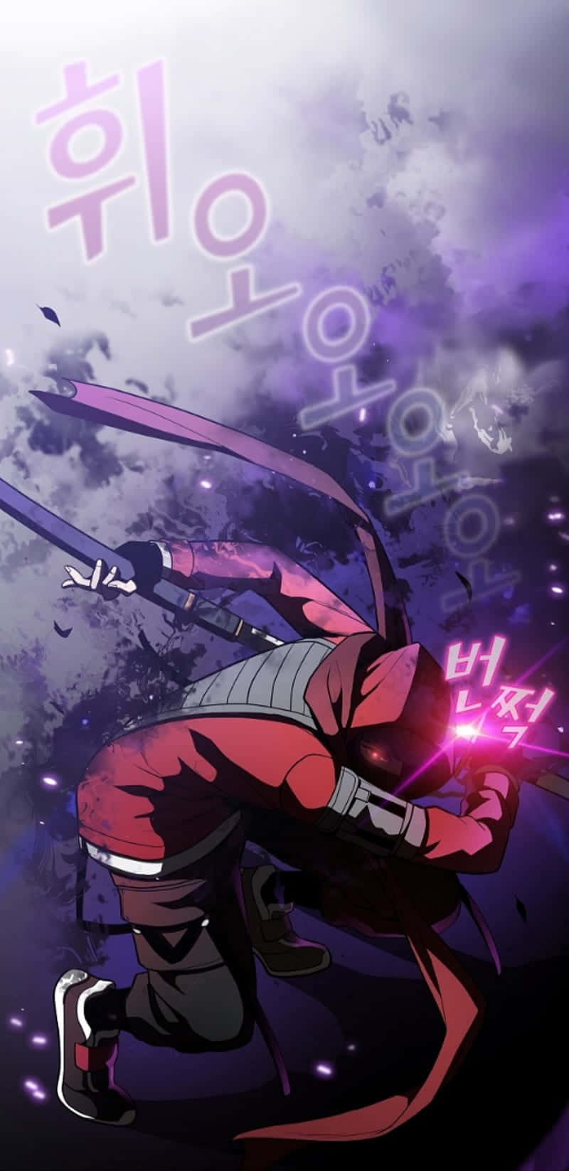 Samuray Anime Ninja Savaşçısı Duvar Kağıdı