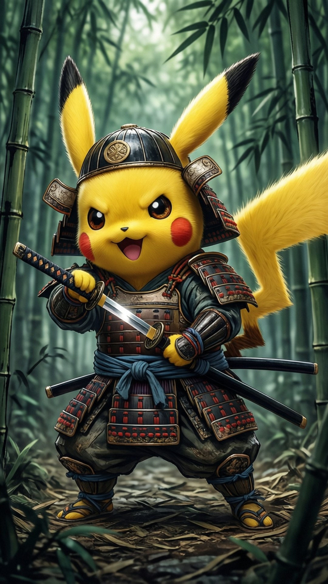 Samuray Pikachu Duvar Kağıdı
