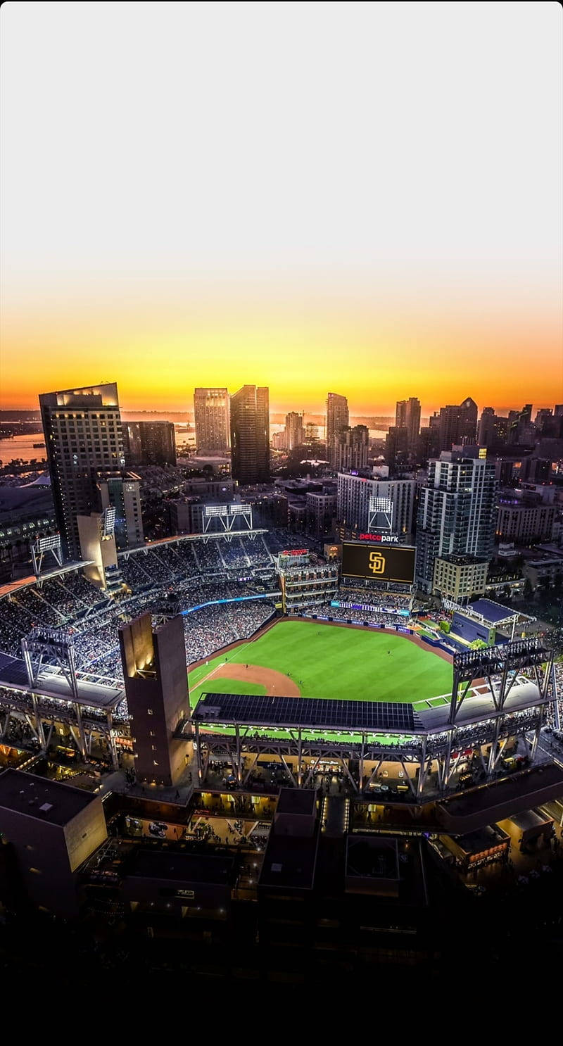 San Diego Stadyumu Kuş Bakışı Duvar Kağıdı