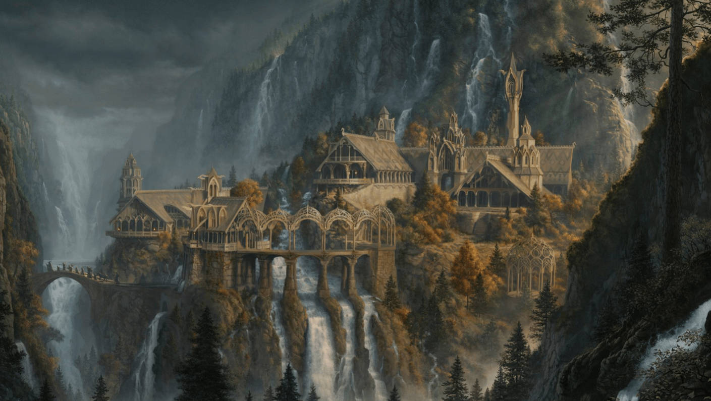 Sanctuary 4K Yüzüklerin Efendisi Duvar Kağıdı