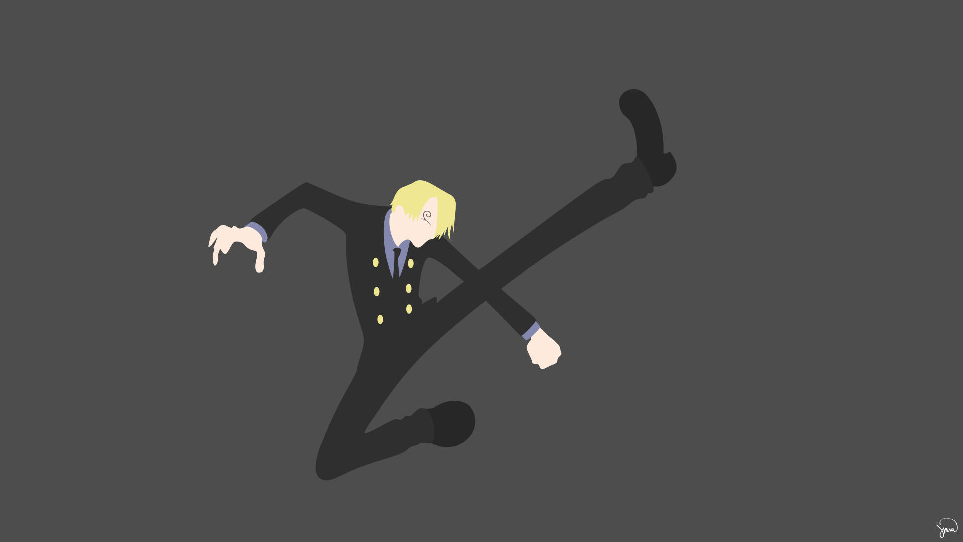 Sanji Vinsmoke görkemli bir giriş yapıyor Duvar Kağıdı