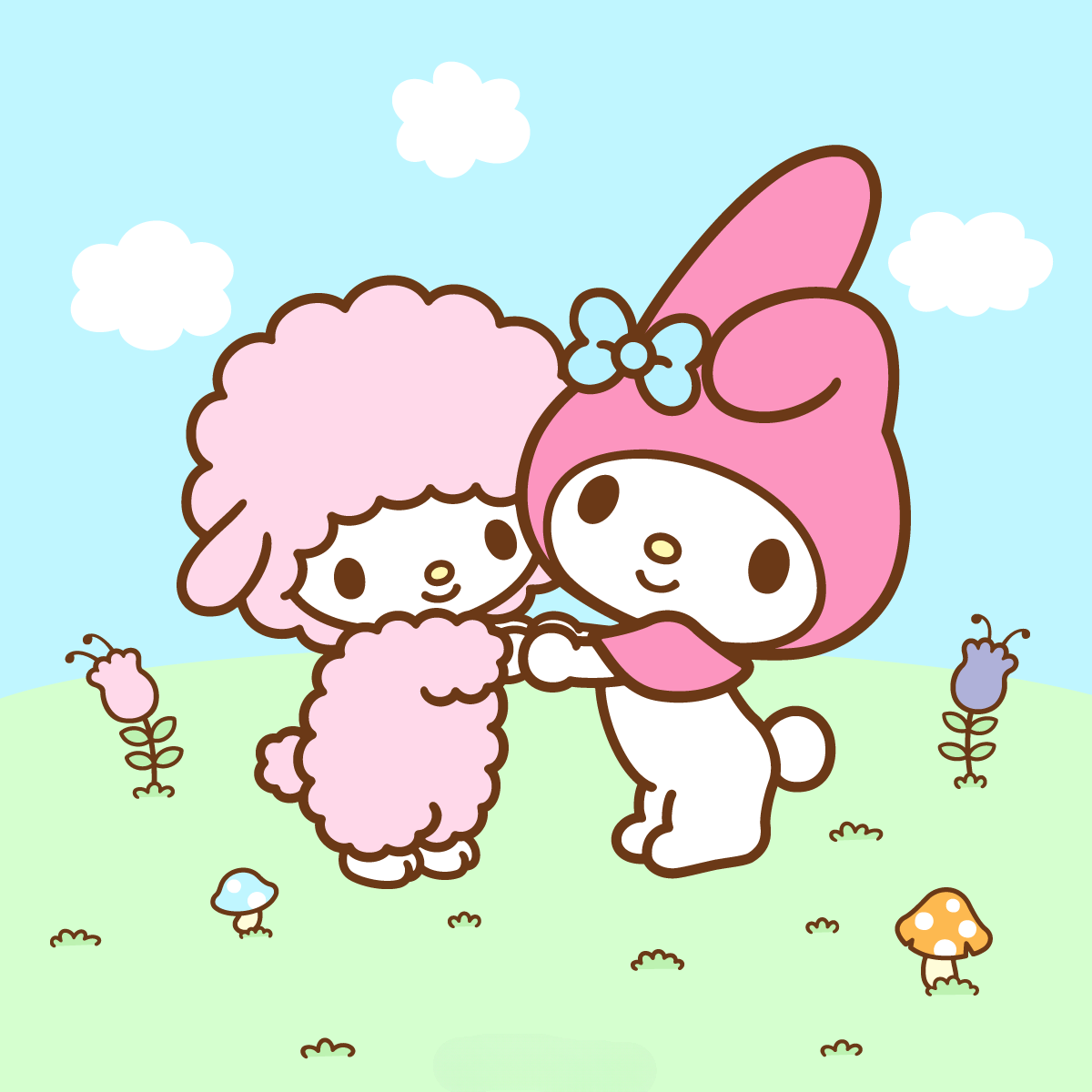Sanrio arka plan Duvar Kağıdı