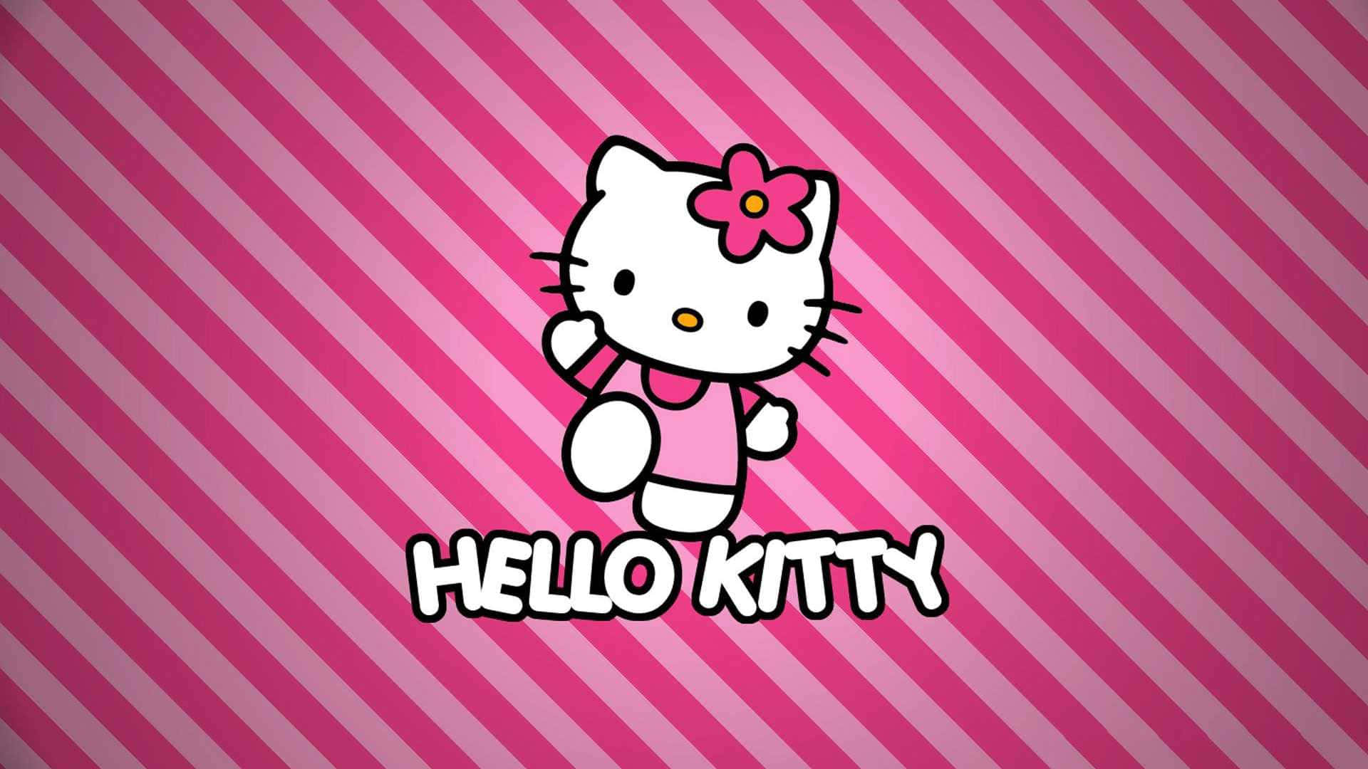 Sanrio'dan Renkli Selamlama Duvar Kağıdı