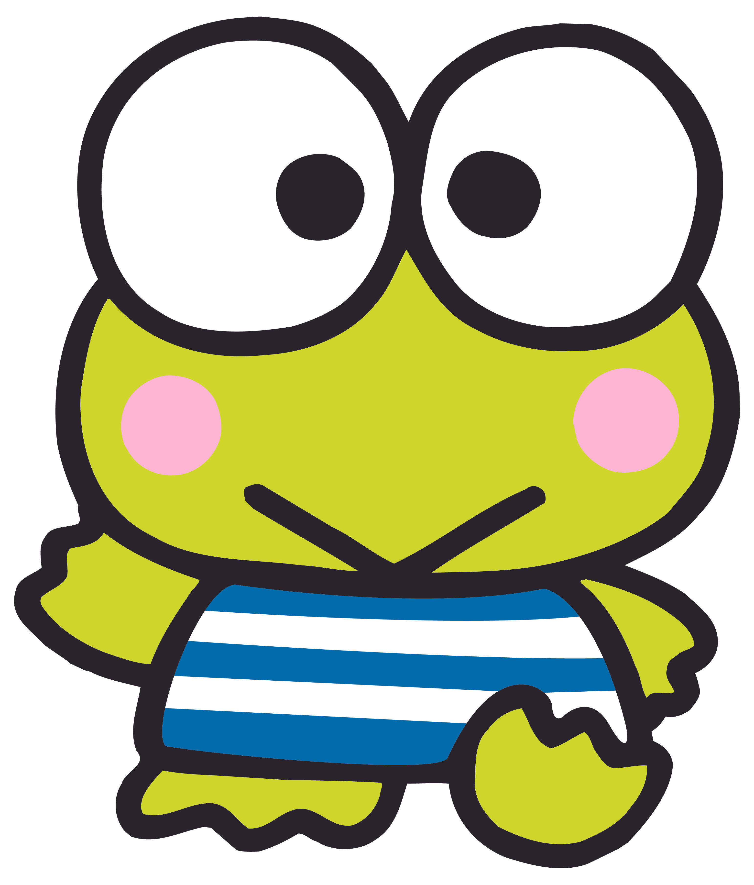 Sanrio Keroppi Kurbağa Duvar Kağıdı