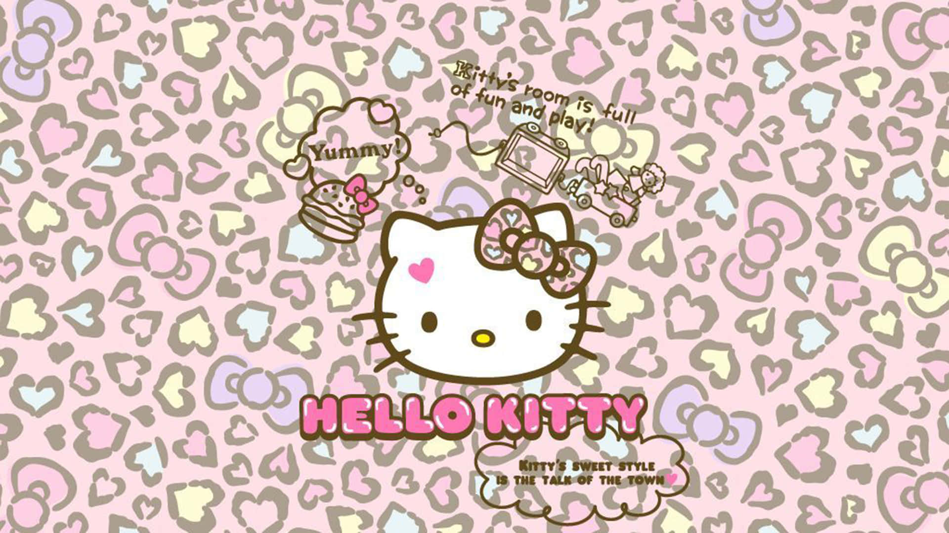 Sanrio'nun Büyüsünü Yıl Boyu Kutlayın Duvar Kağıdı