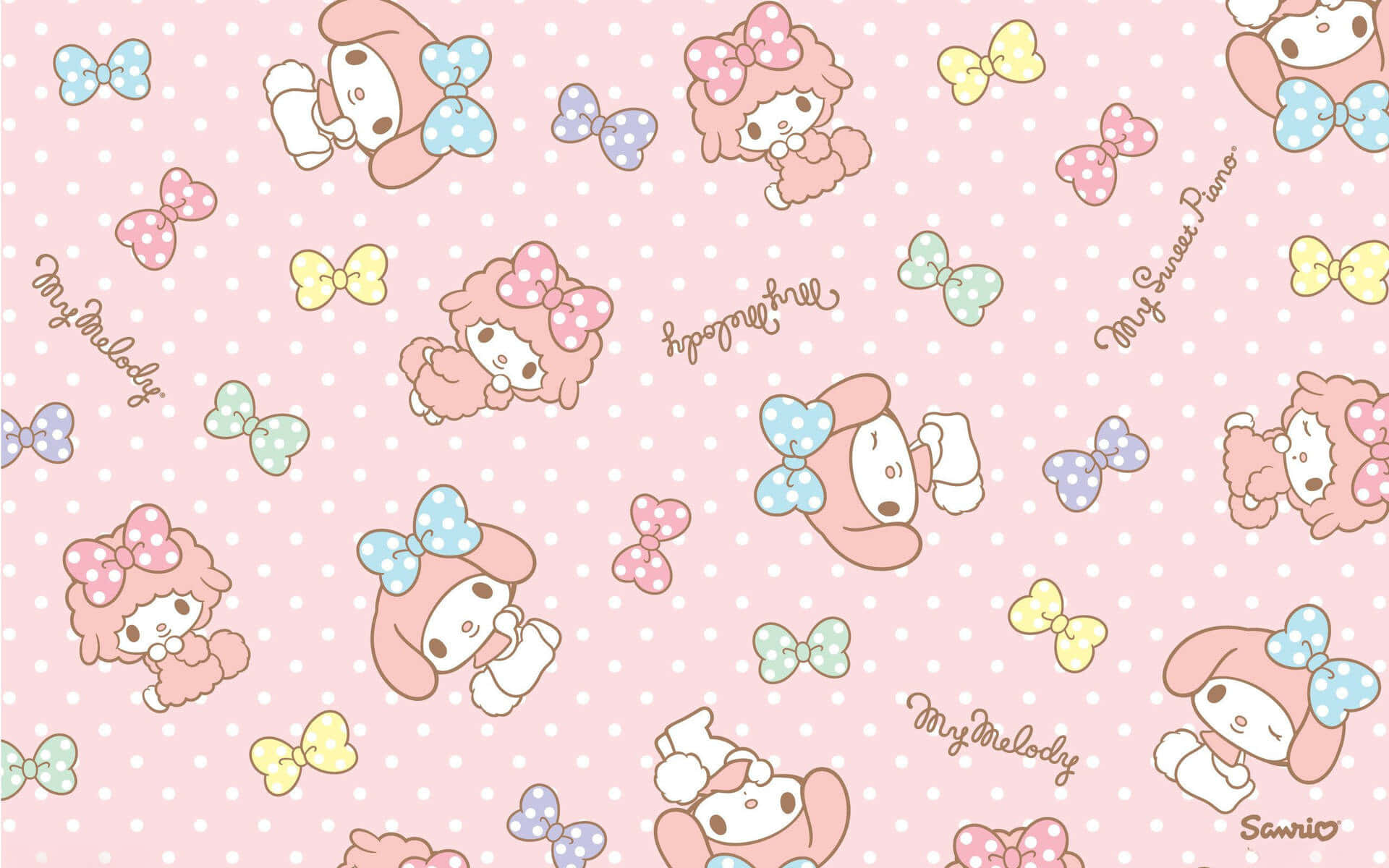 Sanrio'nun büyüsünü bu gizemli, gece şehir manzarasıyla keşfedin Duvar Kağıdı