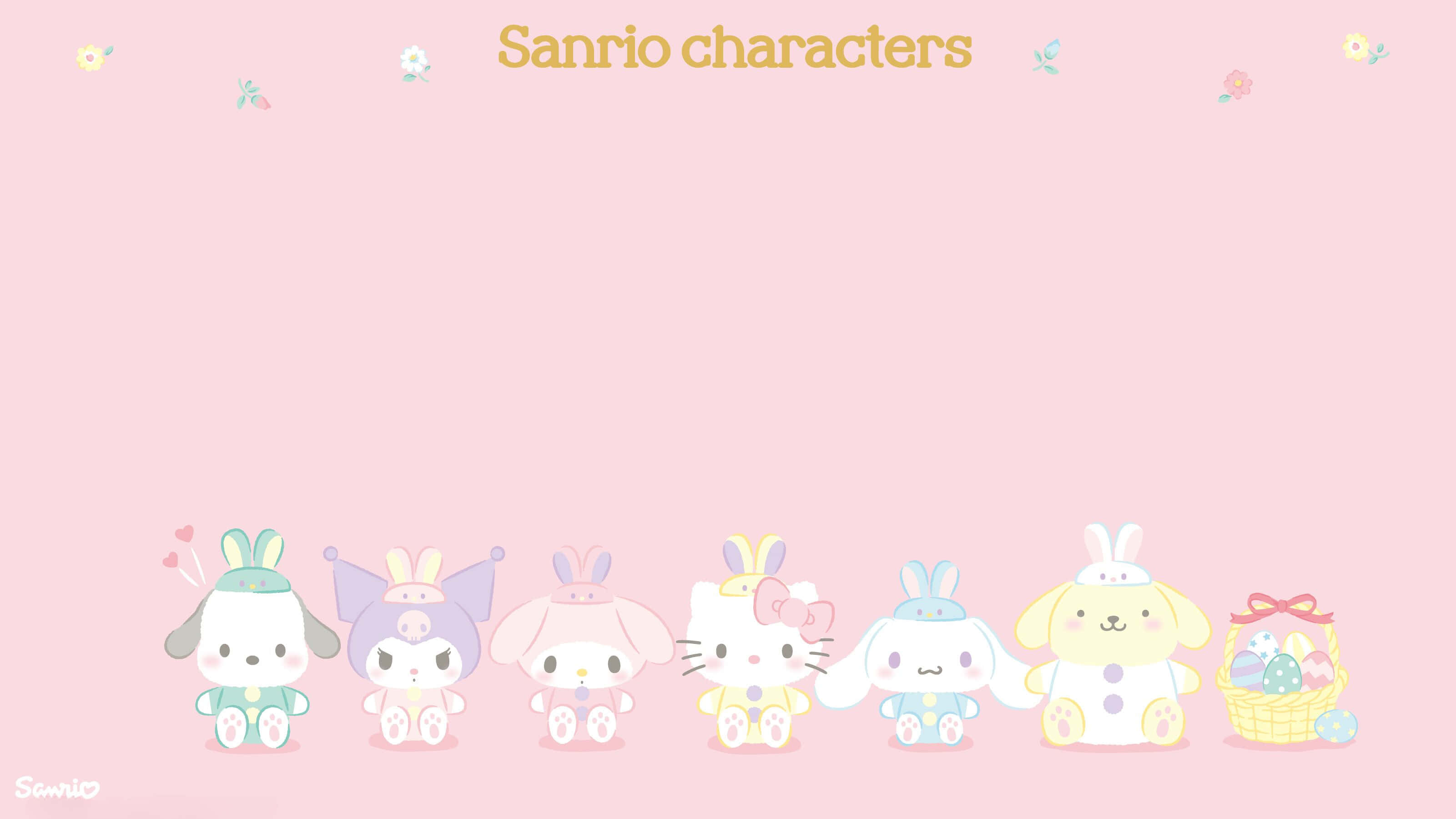 Sanrio'nun Büyüsünü Deneyimleyin! Duvar Kağıdı