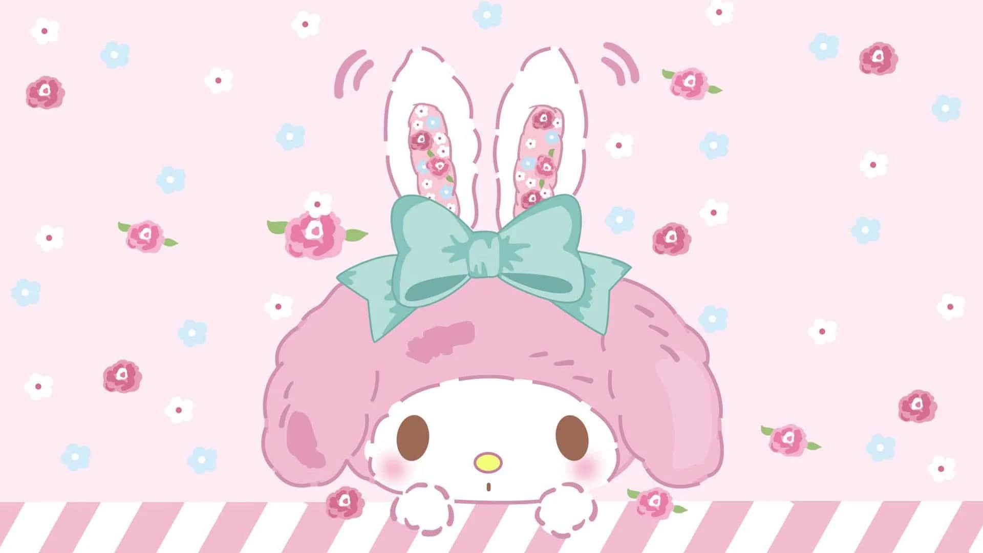 Sanrio sevginizi bu eğlenceli arka planla gösterin! Duvar Kağıdı