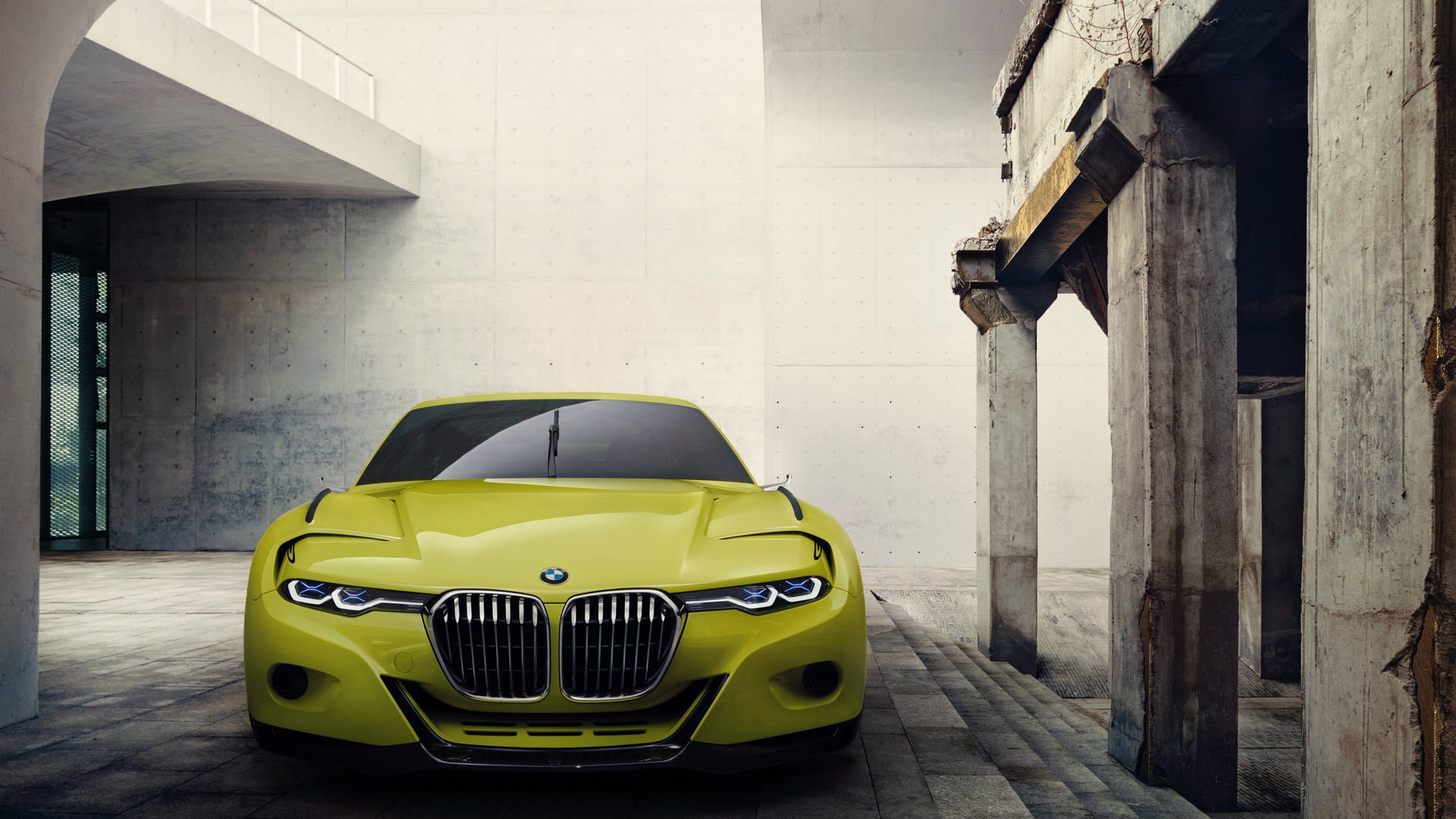 Sarı 3.0 CSL Full HD BMW Duvar Kağıdı