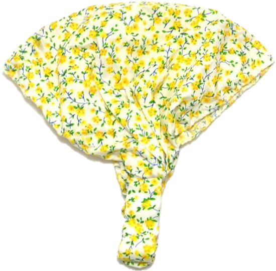Sarı Çiçekli Bandana Duvar Kağıdı