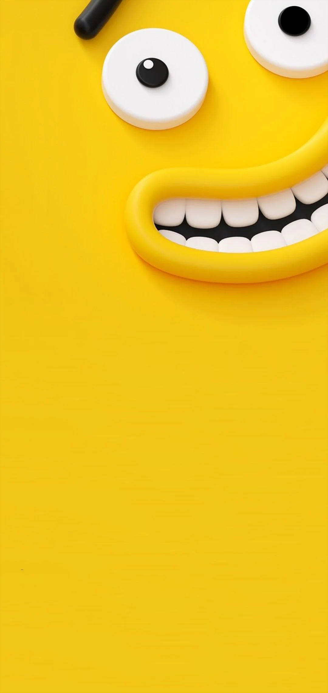 Sarı Yumruk Delikli Mister Joe Duvar Kağıdı