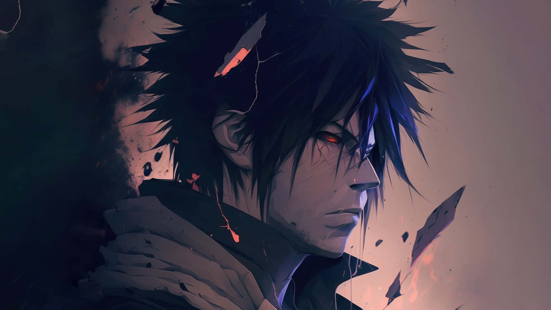 Sasuke arka planı Duvar Kağıdı