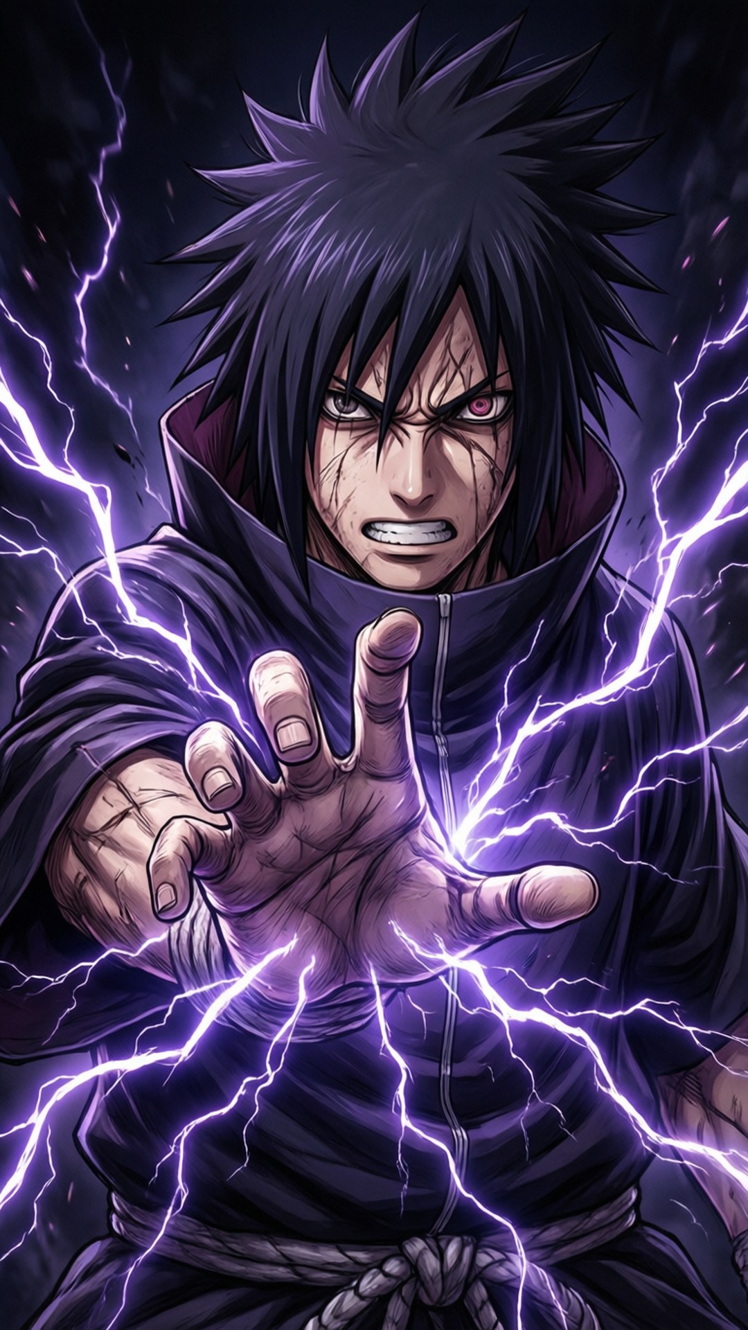 Sasuke Chidori Yıldırımı Duvar Kağıdı
