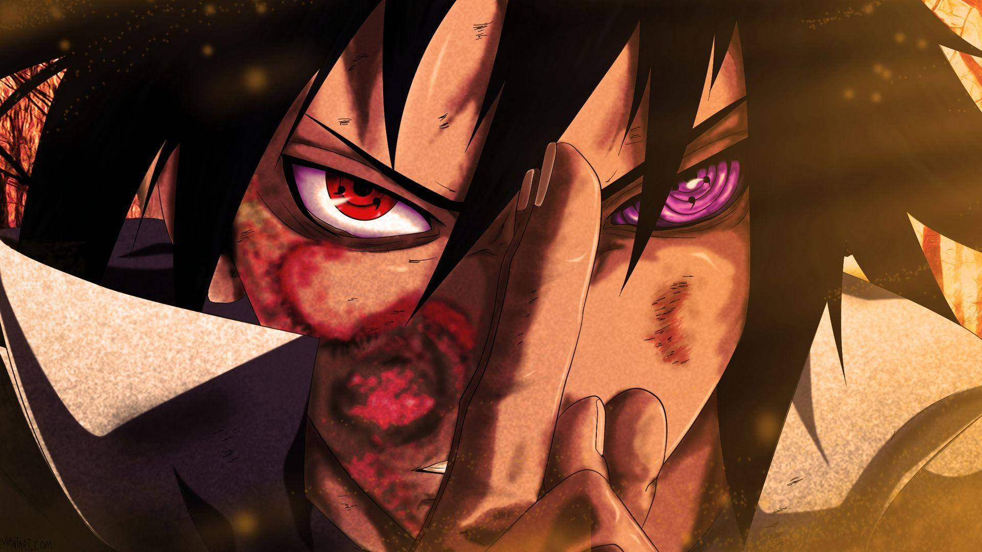 Sasuke, Güçlü ve Tehlikeli Ninja Duvar Kağıdı