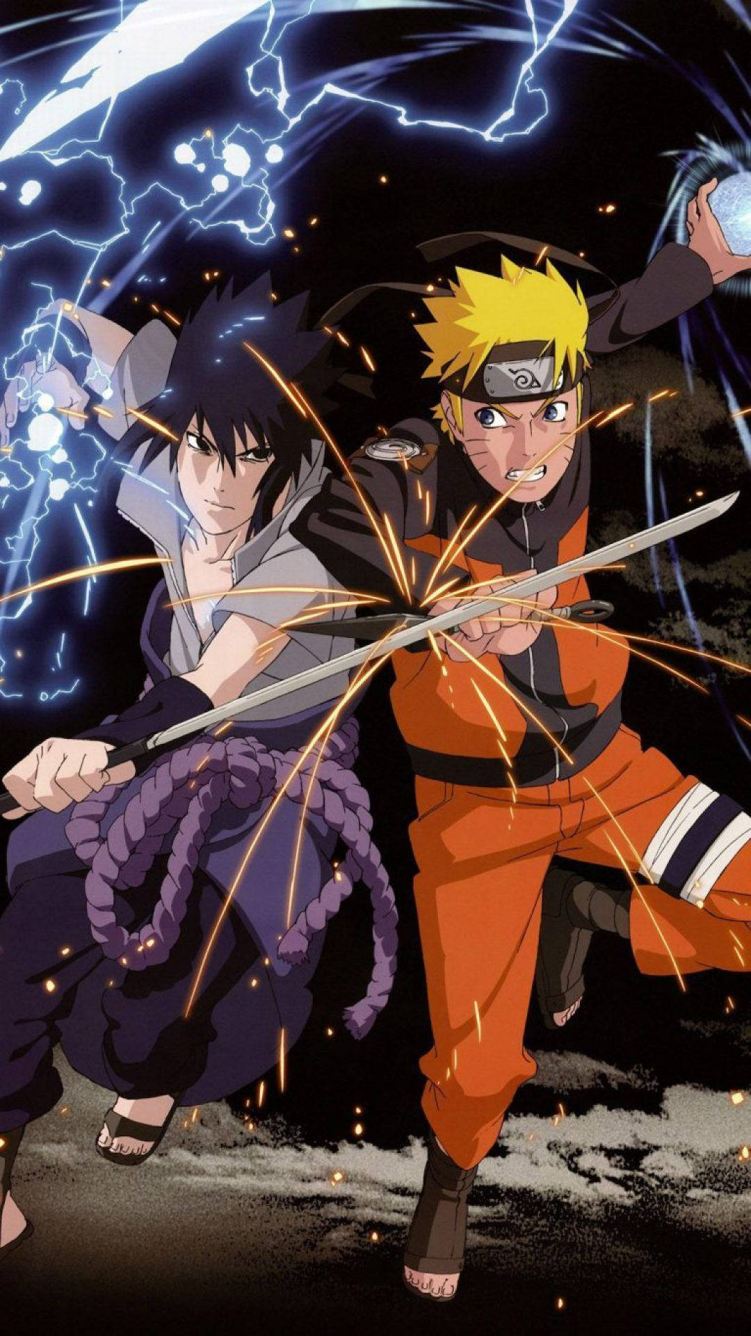 Sasuke Naruto iPhone Dövüşü Duvar Kağıdı