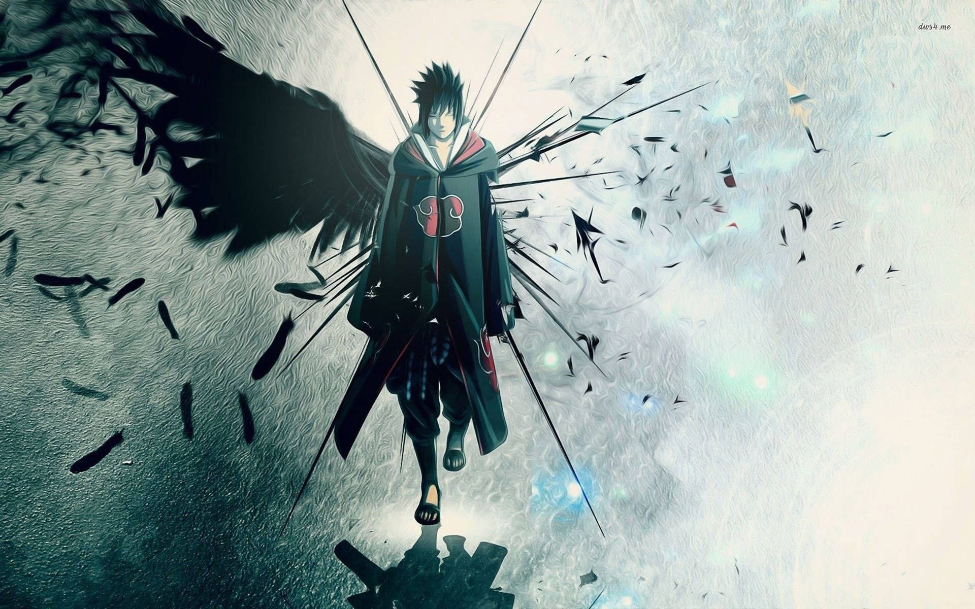 Sasuke'nin ninja dünyasına adım atın Duvar Kağıdı
