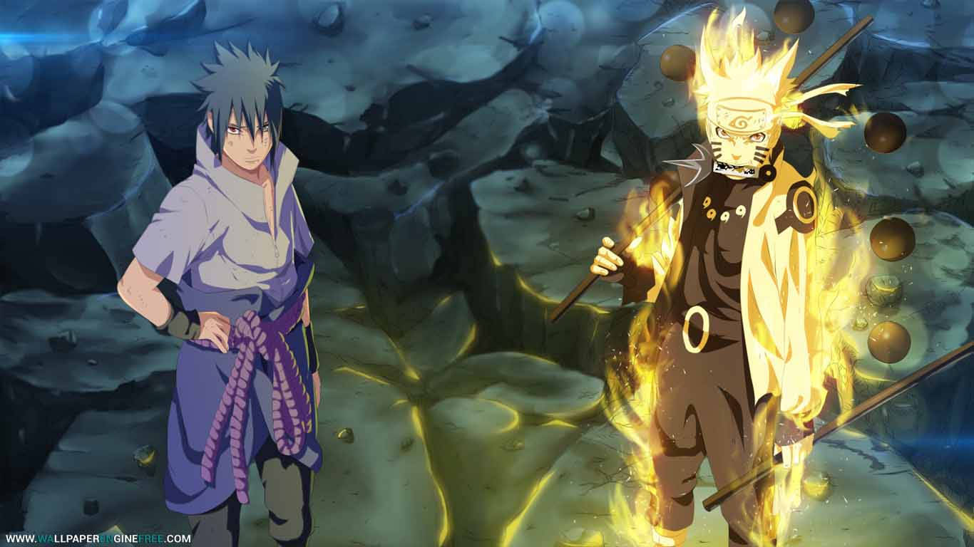 Sasuke Uchiha Altı Yol Bilge Modunda Duvar Kağıdı
