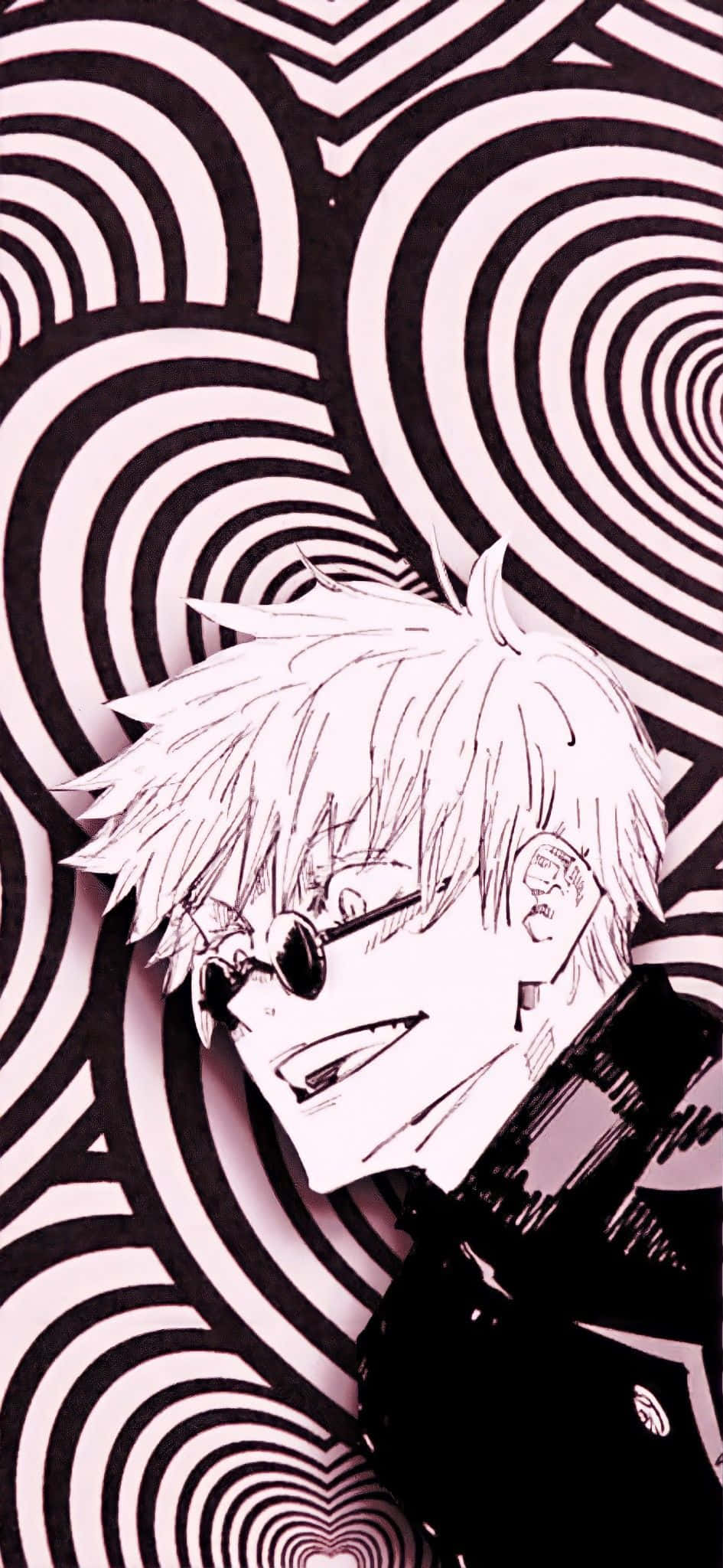 Satoru Gojo Goth Anime Duvar Kağıdı