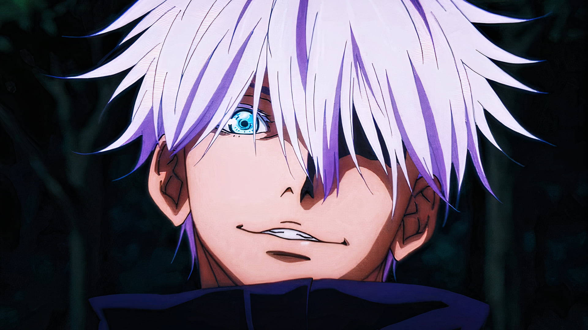 Satoru Gojo Havalı Çocuk Anime Duvar Kağıdı