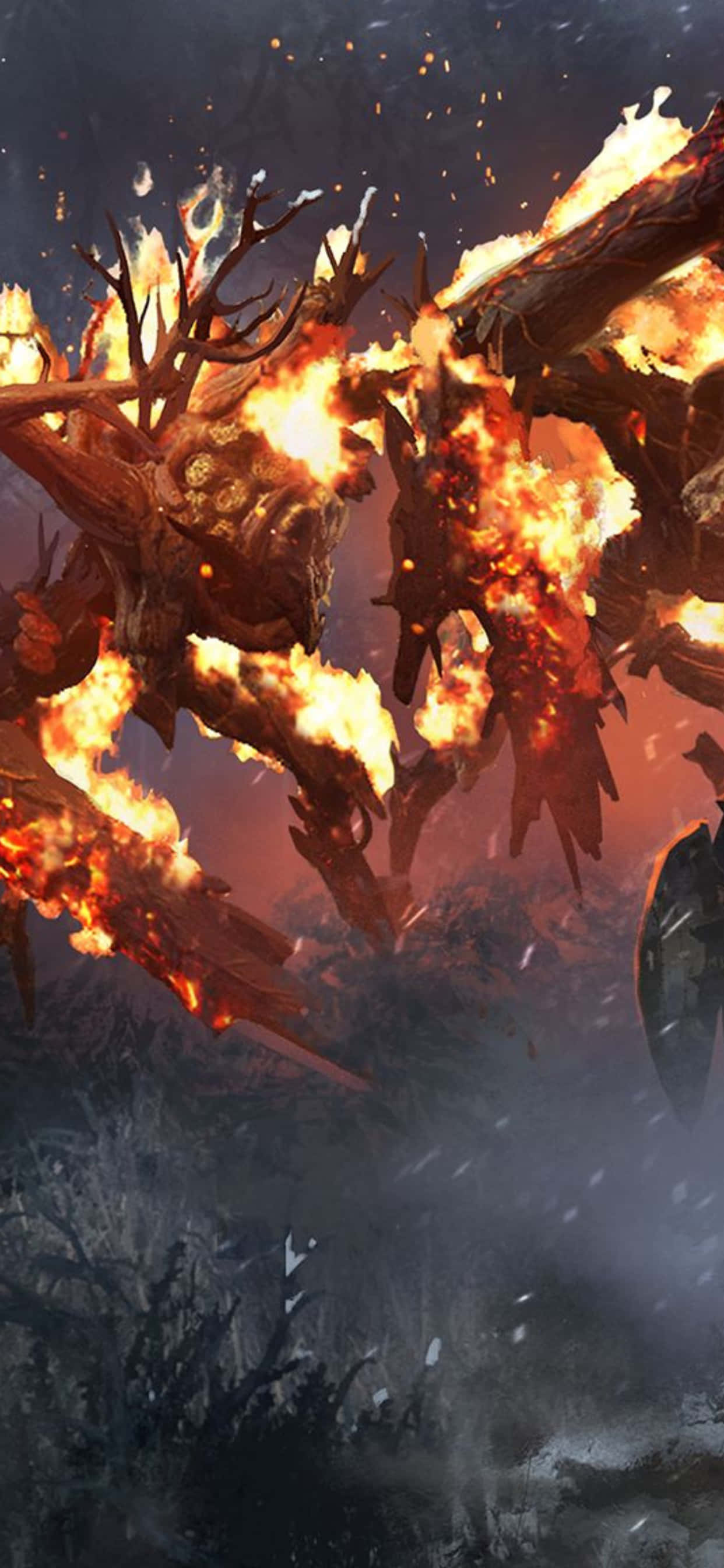 "Savaş zamanı - iPhone Xs Max Total War Attila ile epik savaşlar ver" Duvar Kağıdı