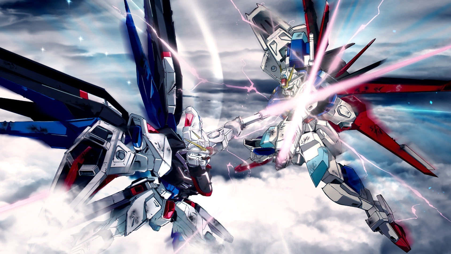 Savaşan Gundam Masaüstü Duvar Kağıdı
