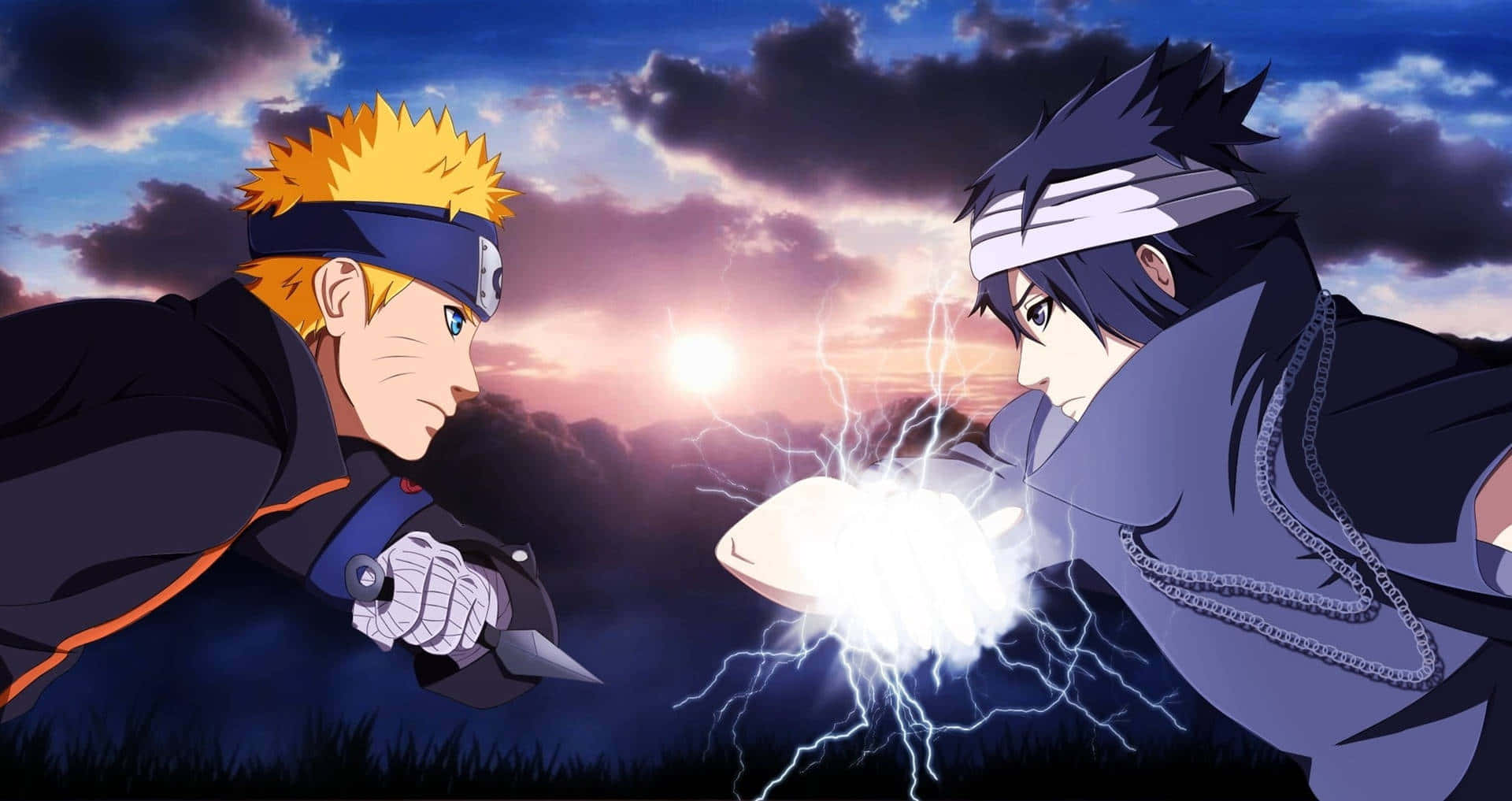 Savaşçıların anime diyarındaki düellosu Duvar Kağıdı