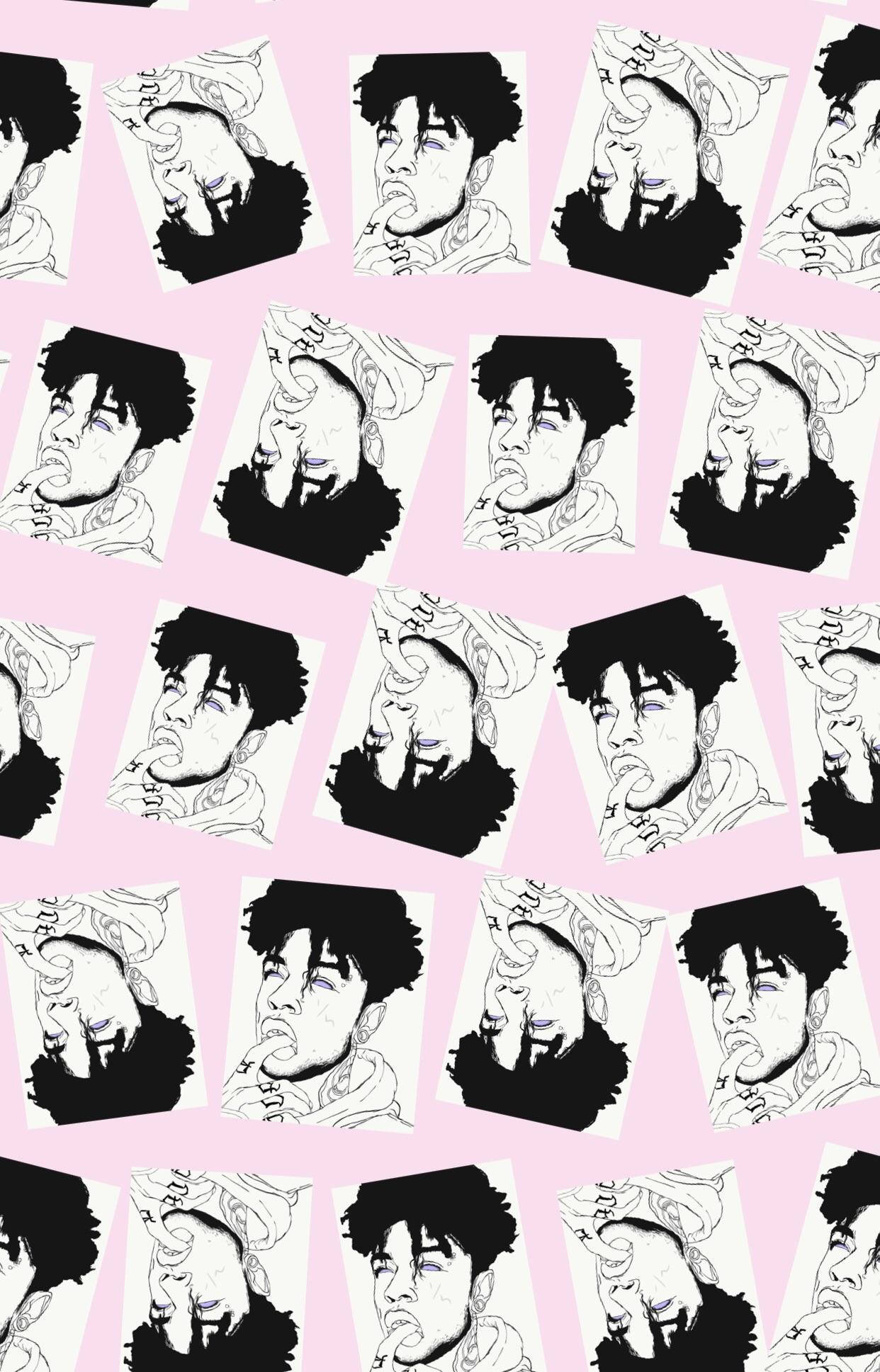 Scarlxrd Gag Kopyaları Duvar Kağıdı