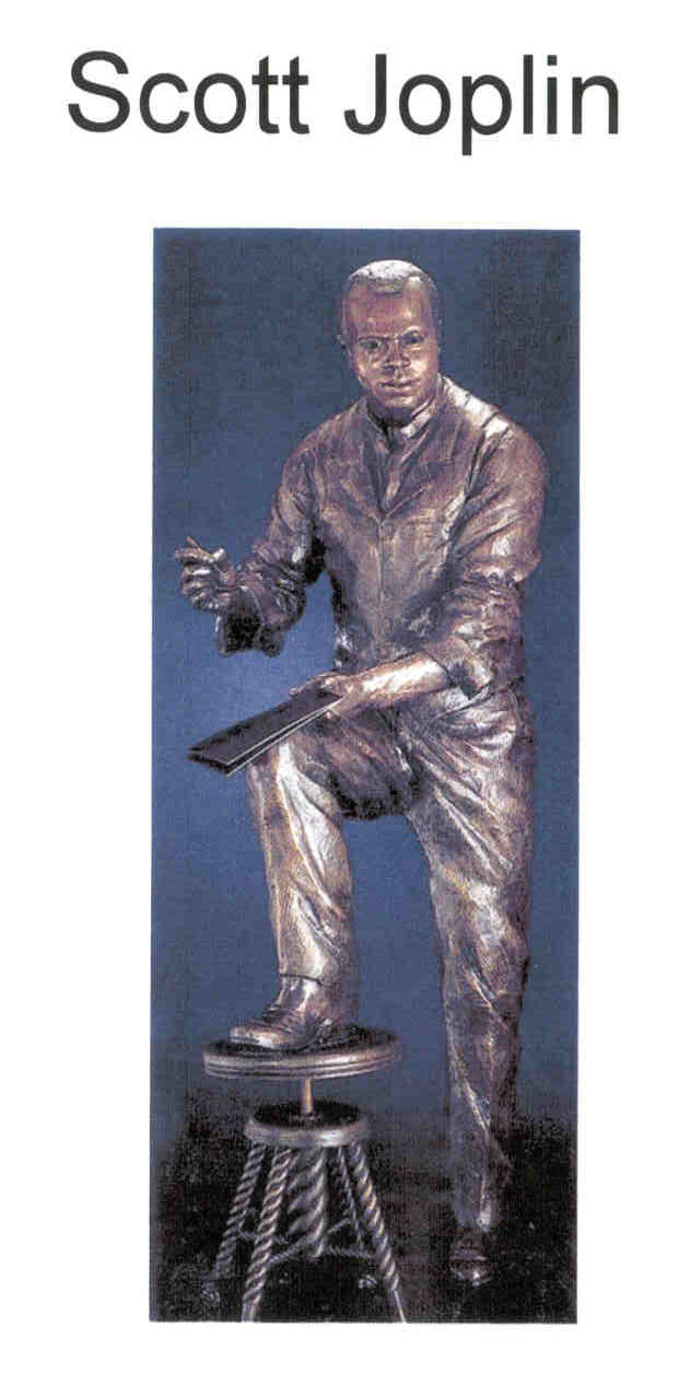 Scott Joplin Bronz Heykeli, Ragtime'ın Kralı Duvar Kağıdı