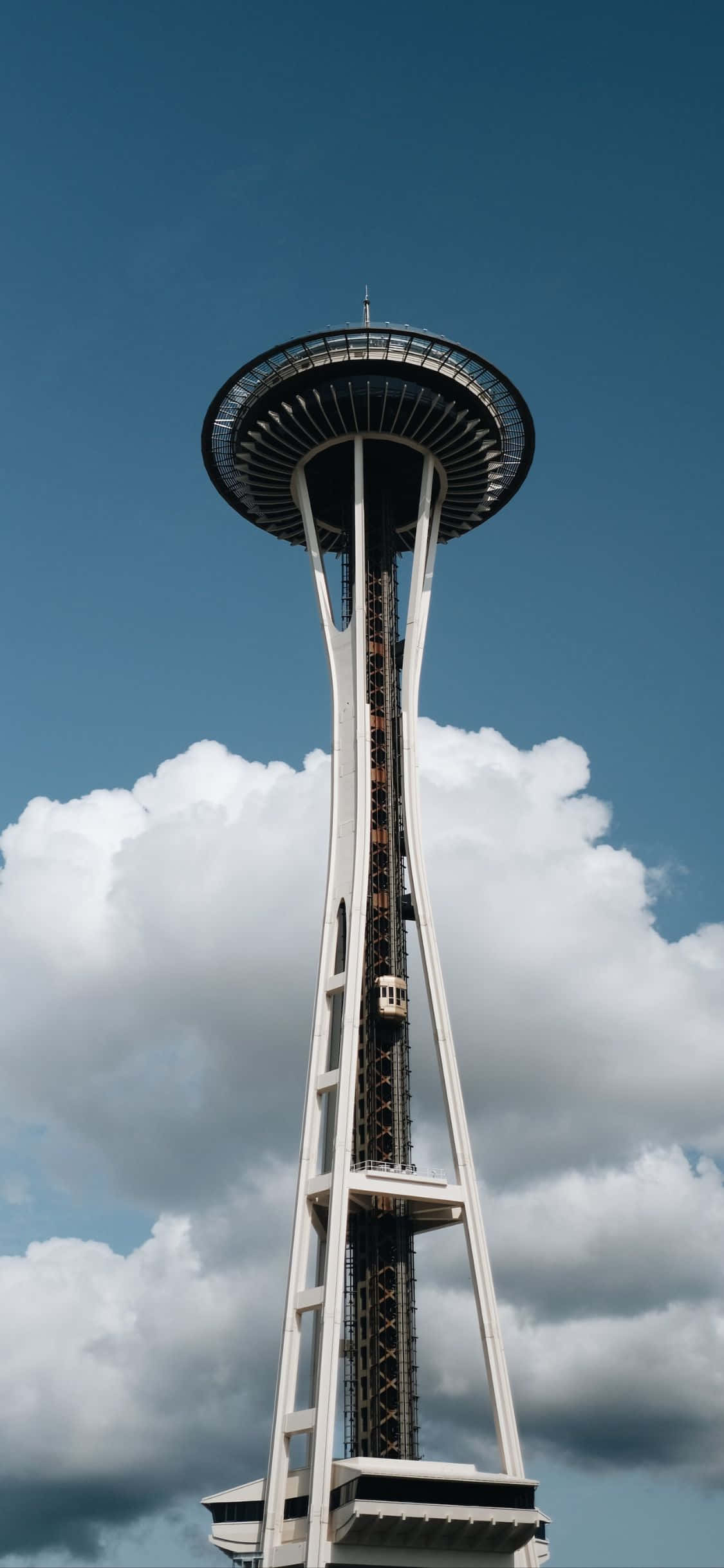 Seattle Manzarasının iPhone X Arkasından Keyfi Duvar Kağıdı