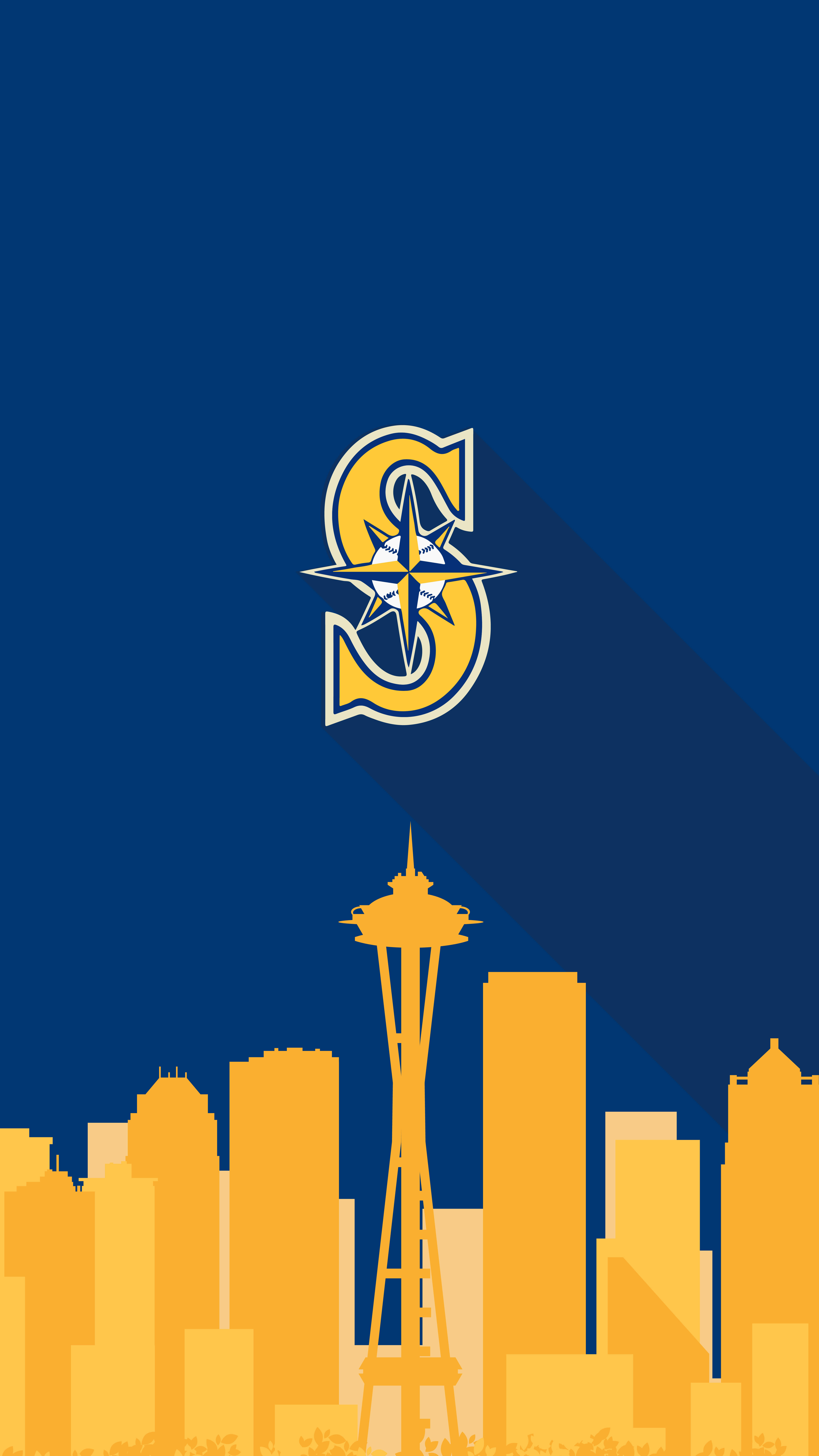 Seattle Mariners Vektör Sanat Logosu Duvar Kağıdı