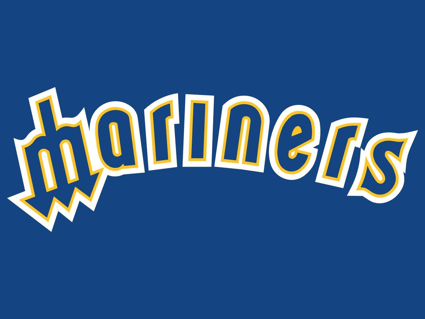 Seattle Mariners Trident M Harfi Duvar Kağıdı