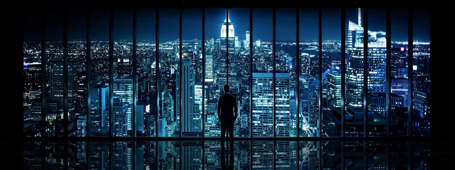 Havalı Monitör — Gece gökyüzü GIF Duvar Kağıdı