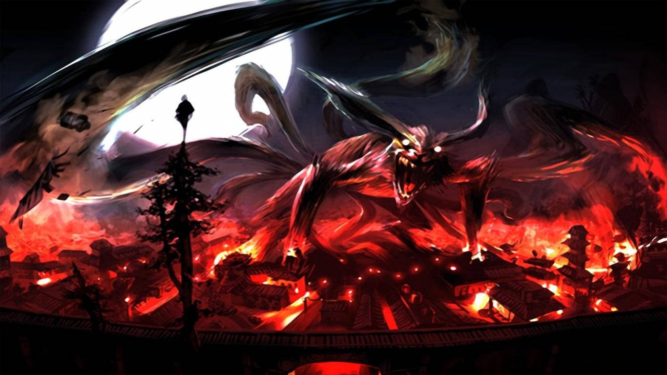 Sekiz Kuyruklu Naruto PC Duvar Kağıdı